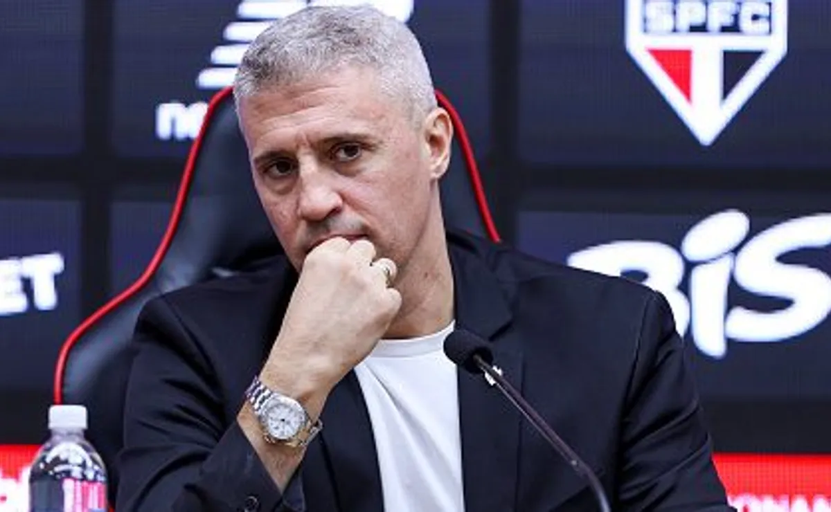 Rui Costa abre o jogo e detalha demissão de Hernán Crespo no São Paulo após eliminação