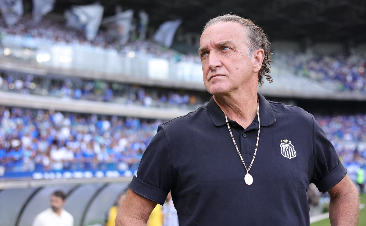 Cuca estreia no Santos, faz mudanças no segundo tempo, mas equipe empata com Cruzeiro