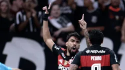 Paquetá comemora gol diante do Corinthians