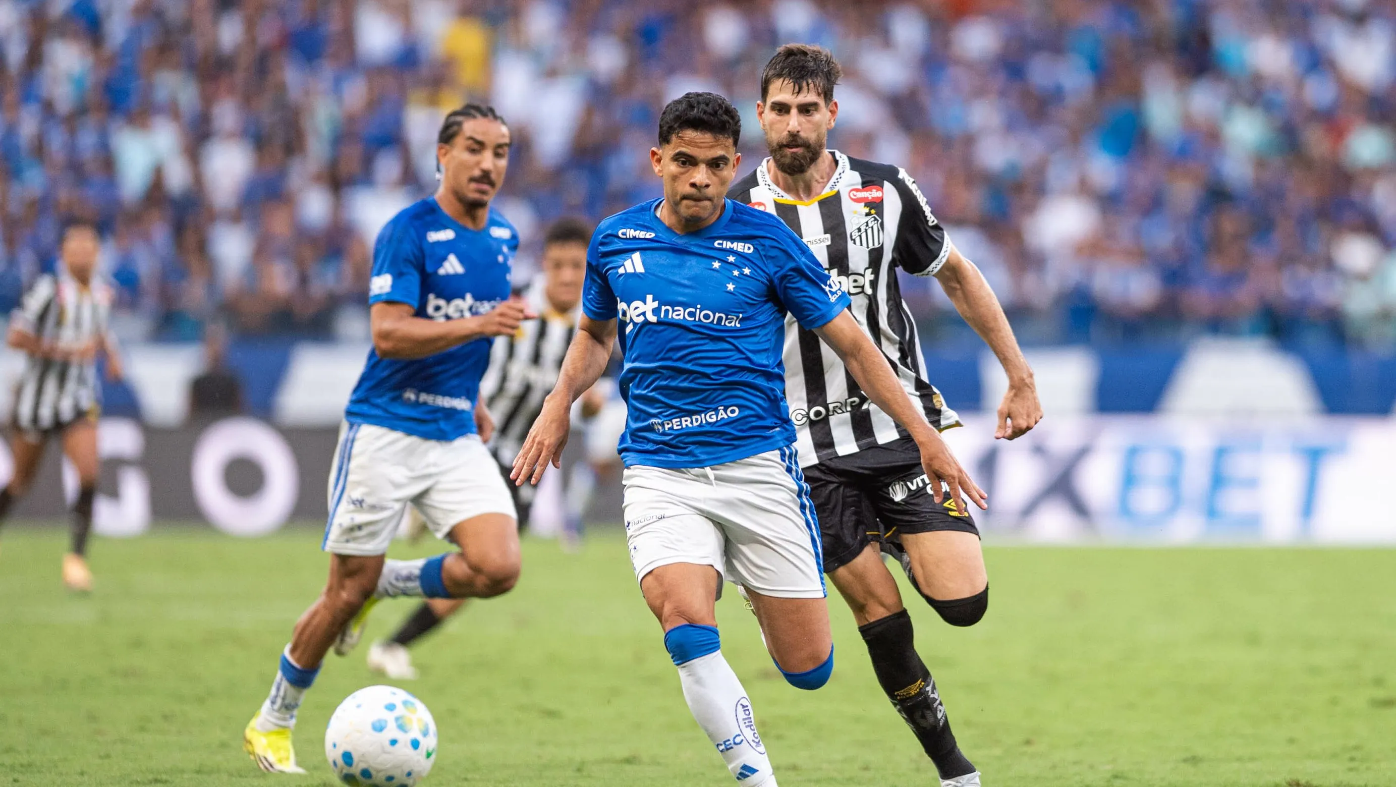 Cruzeiro x Santos. Foto: Alessandra Torres/AGIF