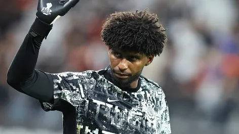 Hugo Souza, goleiro do Corinthians. Foto: Alexandre Schneider