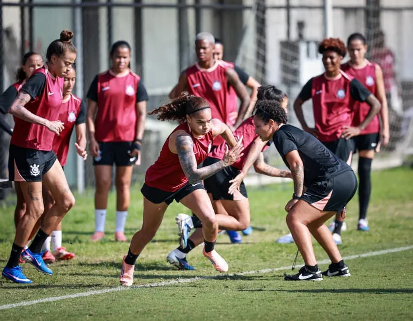 Treino das Brabas. Foto: Rodrigo Gazzanel/Ag. Corinthians