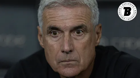 Luís Castro técnico do Grêmio. Foto: Liamara Polli/AGIF