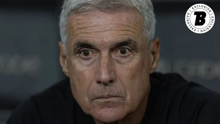 Luís Castro técnico do Grêmio. Foto: Liamara Polli/AGIF