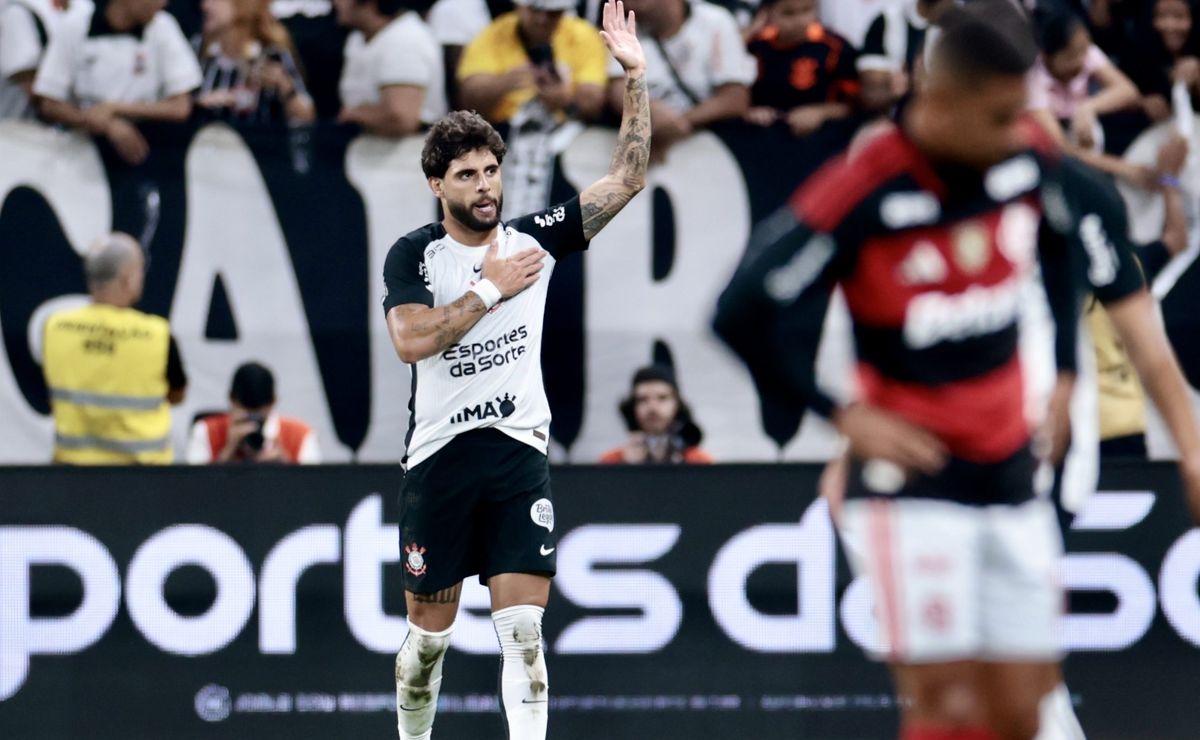 Yuri Alberto brilha contra o Flamengo, mas não evita mais um empate do Corinthians no Brasileirão