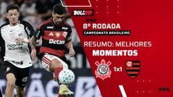 Corinthians e Flamengo empatam pelo Brasileirão. Foto: Marcello Zambrana/AGIF