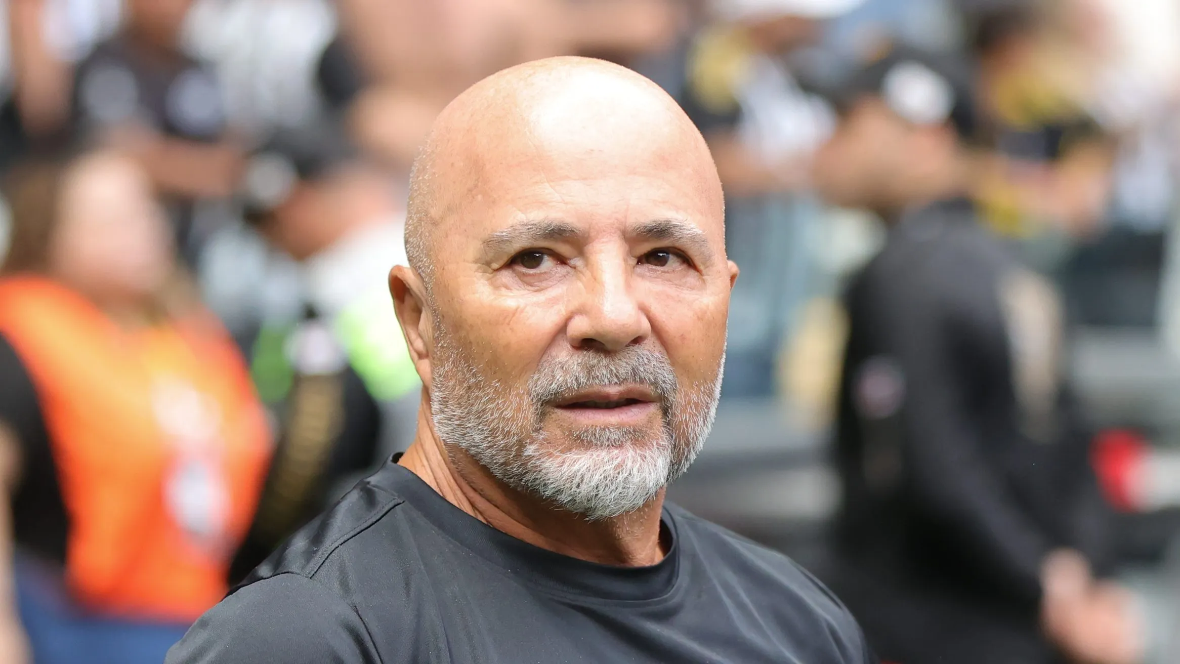 Sampaoli no Galo. Foto: Gilson Lobo/AGIF