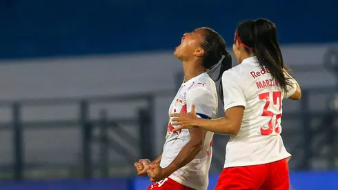 Ana Carla celebra gol contra o Juventude - Foto: Fernando Roberto/Red Bull Bragantino