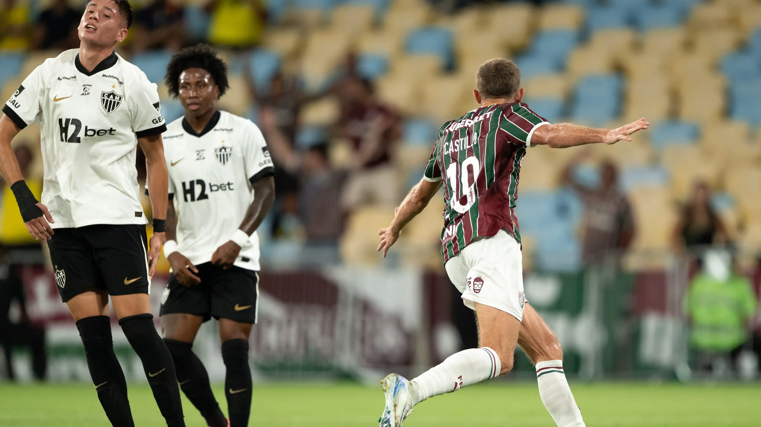 Gol de Castillo. Foto: Jorge Rodrigues/AGIF