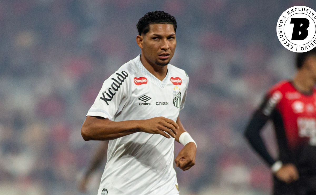 Rony não empolga no Santos, amarga longo jejum e números despencam após início promissor