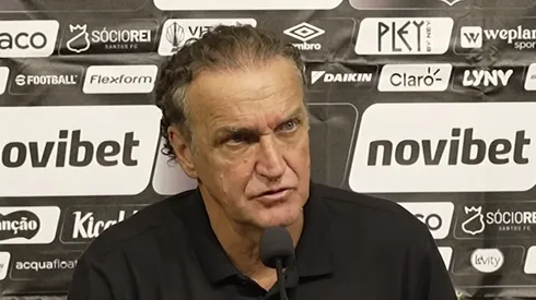 Cuca, treinador do Santos. Foto: Reprodução/Canal Youtube