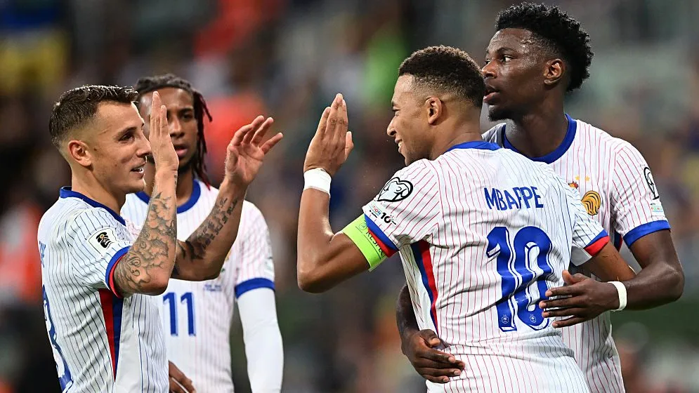 Seleção da França. Foto: Mateusz Slodkowski/Getty Images