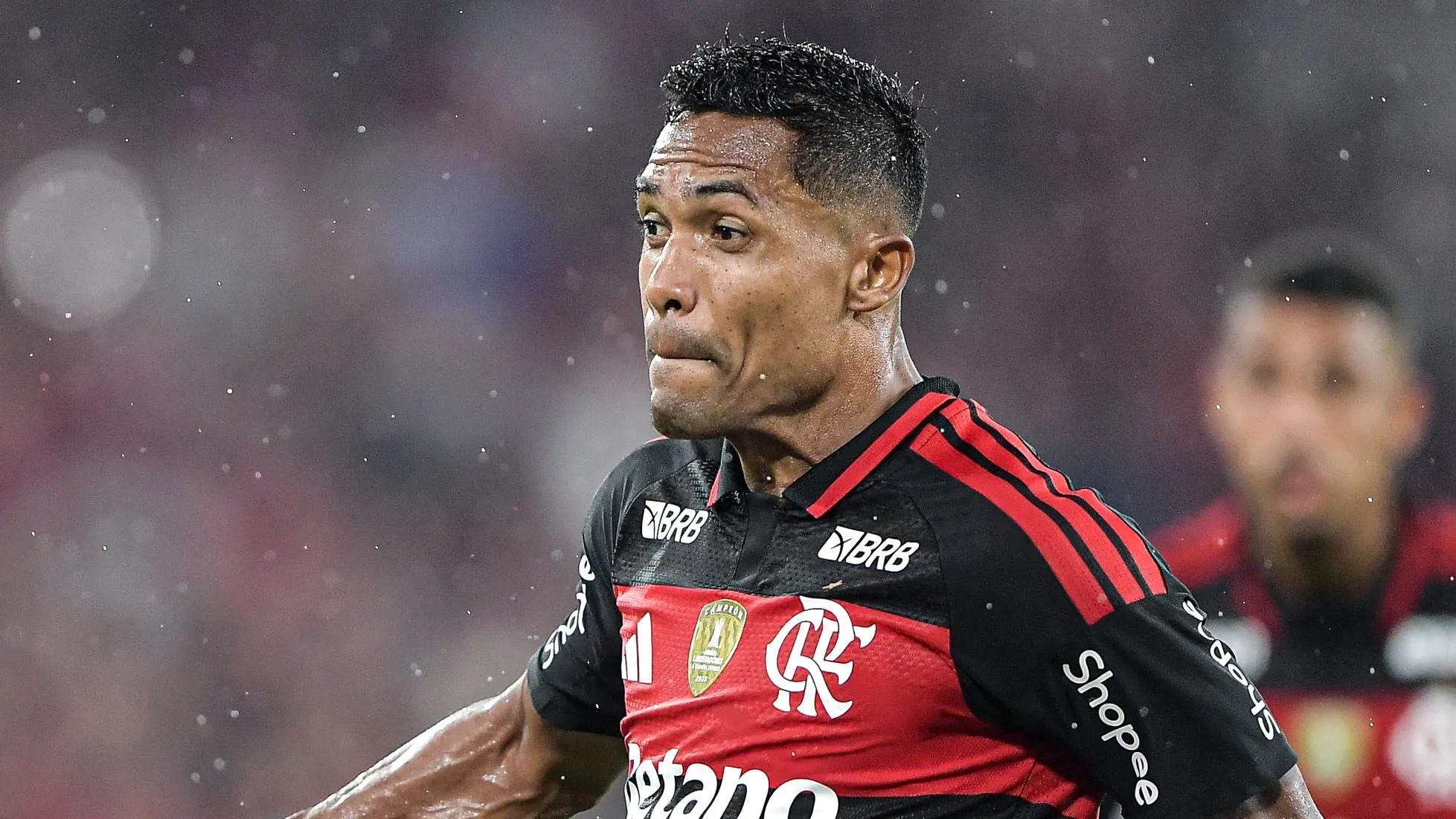 Alex Sandro no Flamengo. Foto: Thiago Ribeiro/AGIF