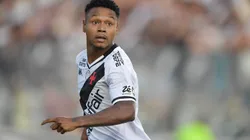 Matheus França jogador do Vasco durante partida contra o Vitoria no estadio Sao Januario pelo campeonato Brasileiro A 2025. Foto: Thiago Ribeiro/AGIF