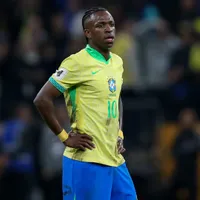 Mbappé supera Vinícius Júnior antes de Brasil x França