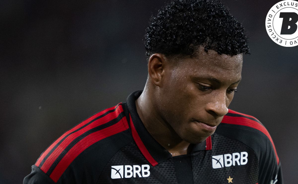 Plata perde espaço no Flamengo e vê despencar minutagem em quase 90% com Leonardo Jardim