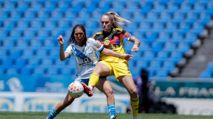 Isa Haas em campo pelo América do México - Foto: Divulgação/Club América