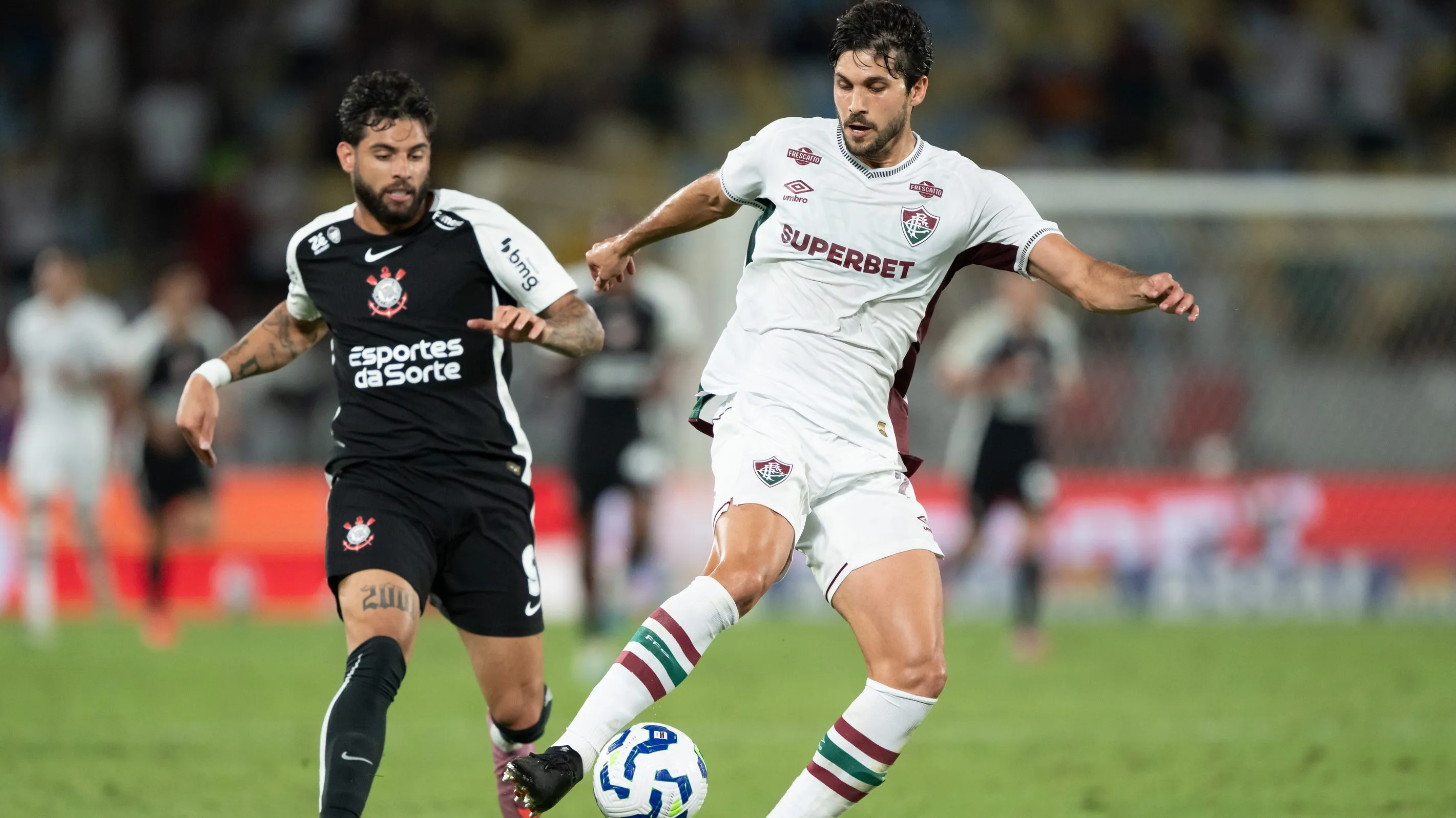 Fluminense X Corinthians. Foto: Jorge Rodrigues/AGIF