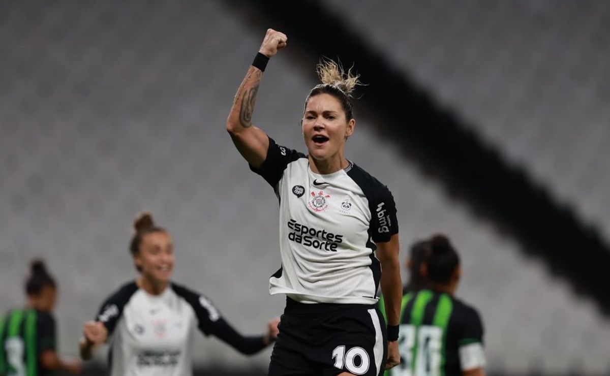 Corinthians bate América-MG na Neo Química Arena e entra no G8 do Brasileirão Feminino