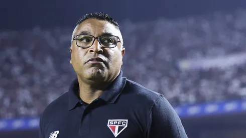 Roger Machado tenta se segurar no cargo do SPFC após muitas críticas. Foto: Alexandre Schneider/Getty Images