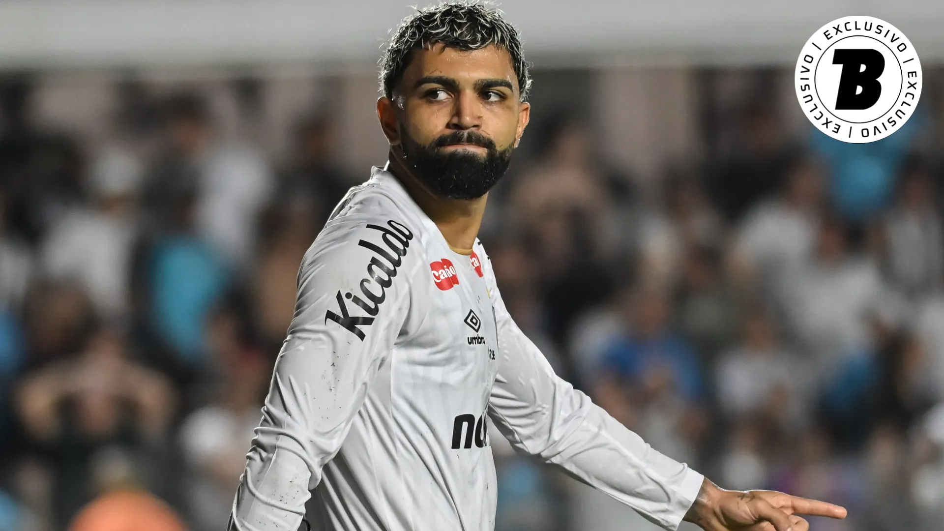 Gabigol é um dos titulares do Santos na temporada. Foto: Jota Erre/AGIF