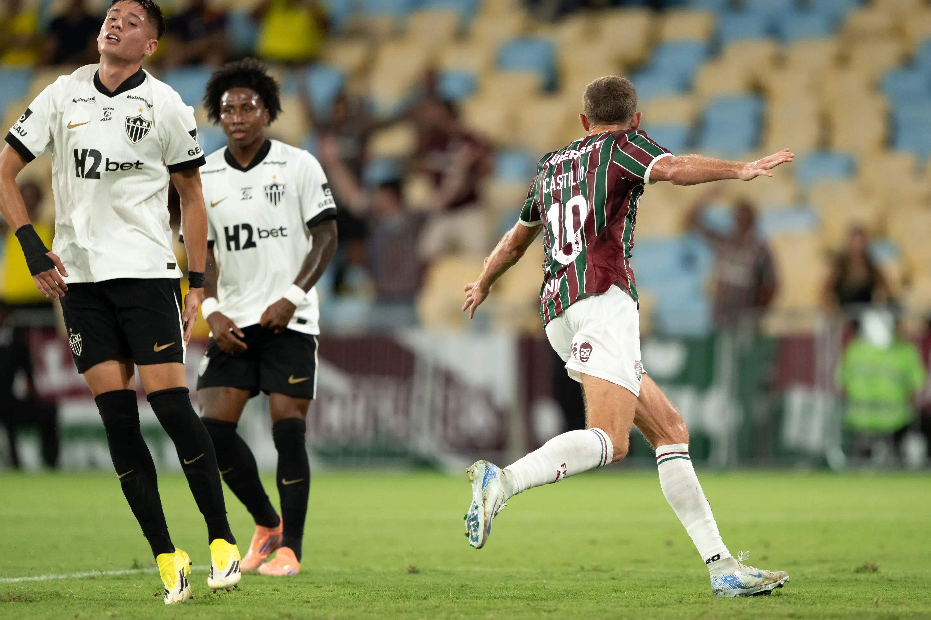 Atlético-MG perdeu para o Fluminense na última rodada do Brasileirão. Foto: Jorge Rodrigues/AGIF