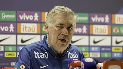 Ancelotti na Seleção Brasileira. Foto: Rafael Ribeiro/CBF