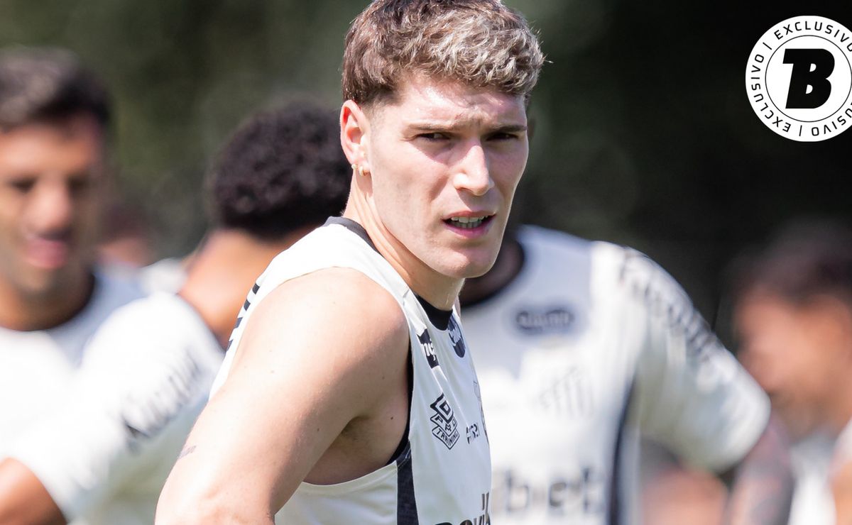 Cuca toma decisão sobre Benjamín Rollheiser e quer recuperar o argentino no Santos