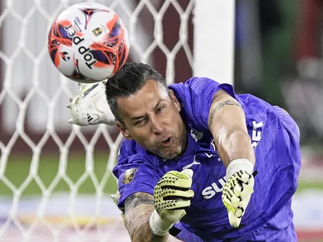 Júlio César faz 'lobby' e pede Fábio, do Fluminense, na Copa do Mundo