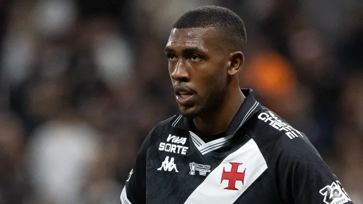 Rayan em ação pelo Vasco da Gama no ano de 2025.