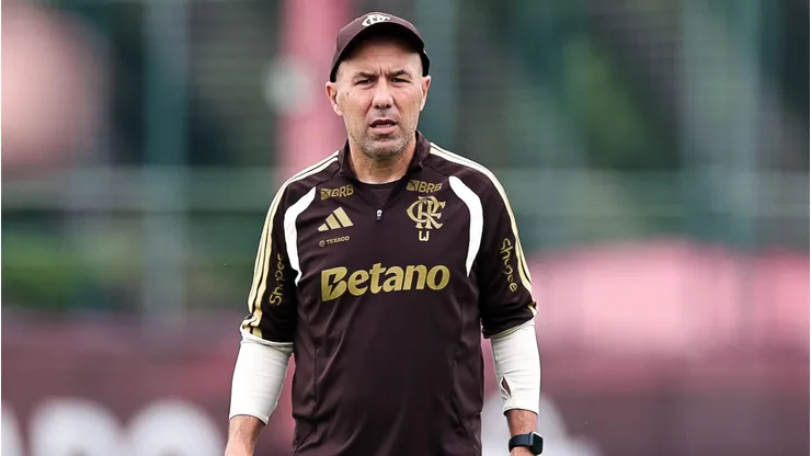 Leonardo Jardim no comando do Flamengo.