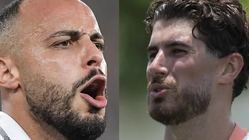 Arthur Cabral e Pedro Raul. Fotos: Thiago Ribeiro e Anderson Romão/AGIF