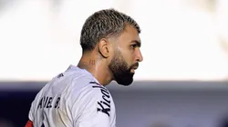 - Gabigol jogador do Santos durante partida contra o Sao Paulo no estadio Vila Belmiro