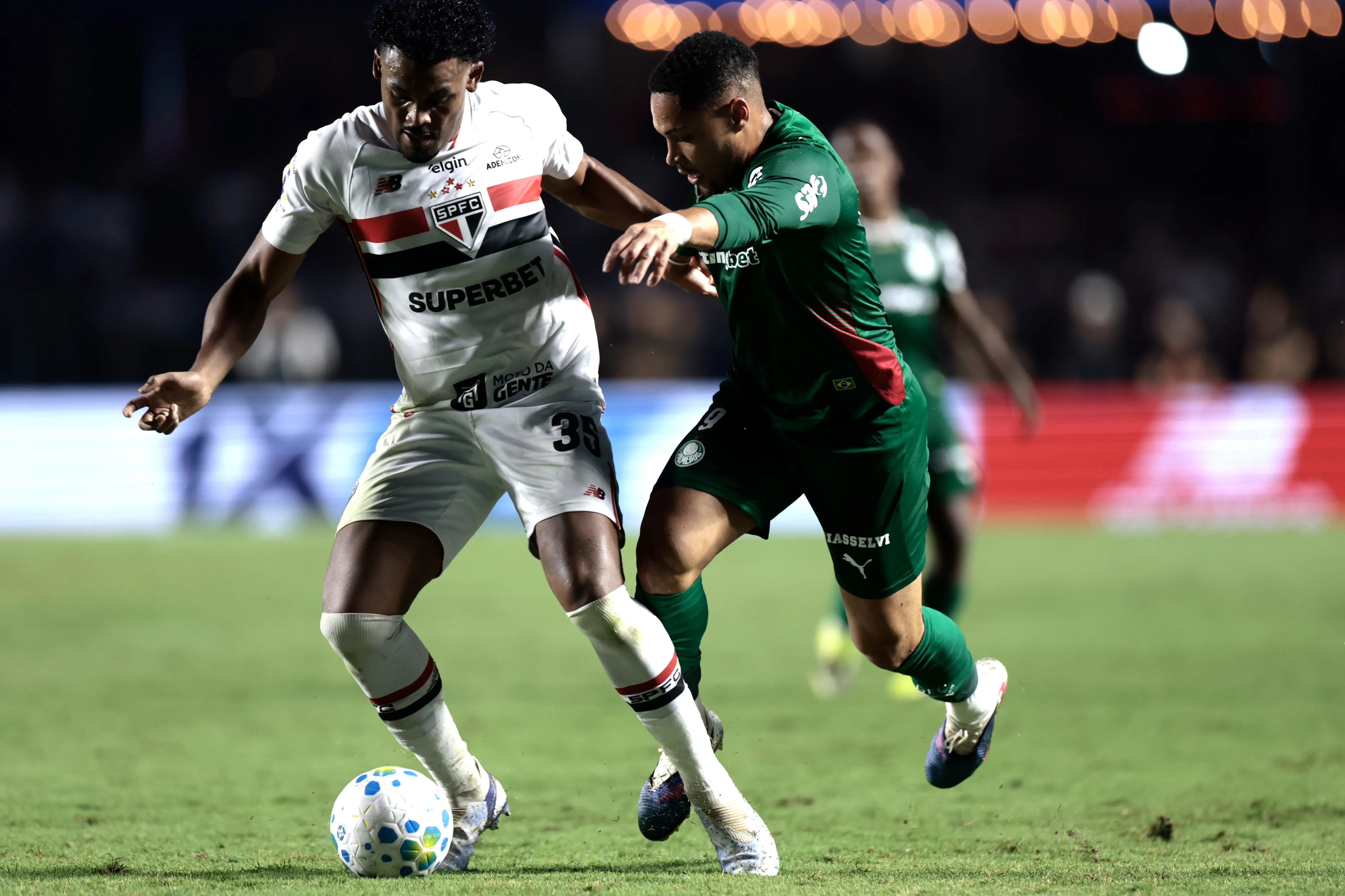 Palmeiras venceu o São Paulo três vezes nesta temporada. Foto: Marcello Zambrana/AGIF