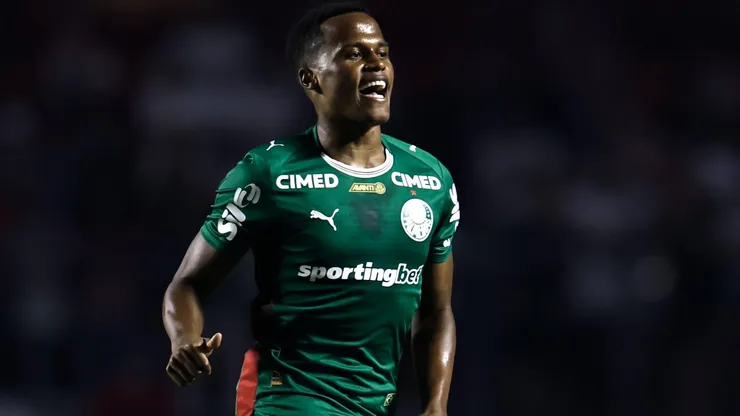 John Arias fez o gol da vitória do Palmeiras diante do São Paulo