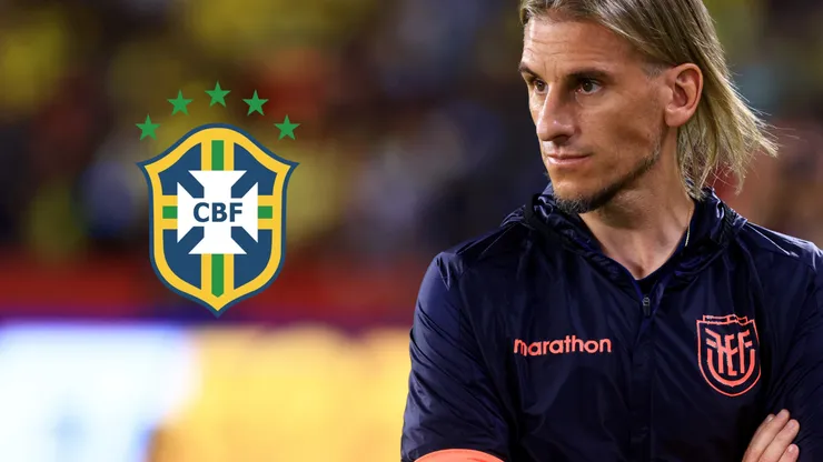 Técnico do Equador jogou pressão ao Brasa - Foto Franklin JacomeGetty Images