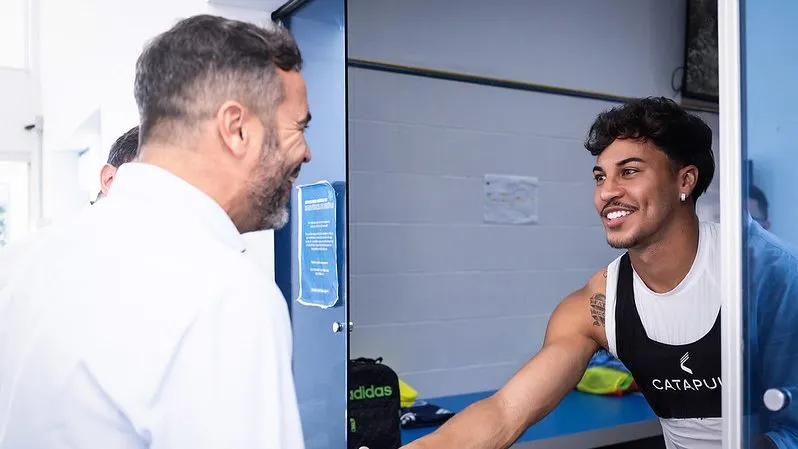 Artur Jorge no Cruzeiro. Foto: Gustavo Aleixo/Cruzeiro