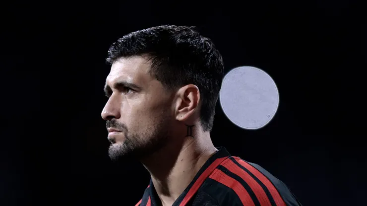 - Arrascaeta jogador do Flamengo durante partida contra o Corinthians