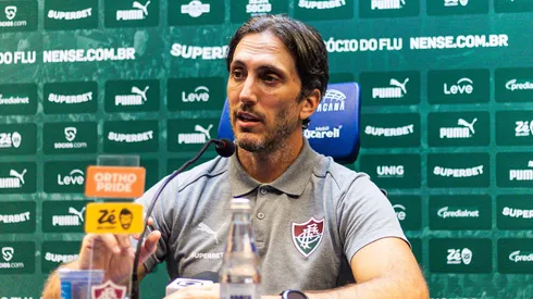 Zubeldía após a última coletiva de imprensa