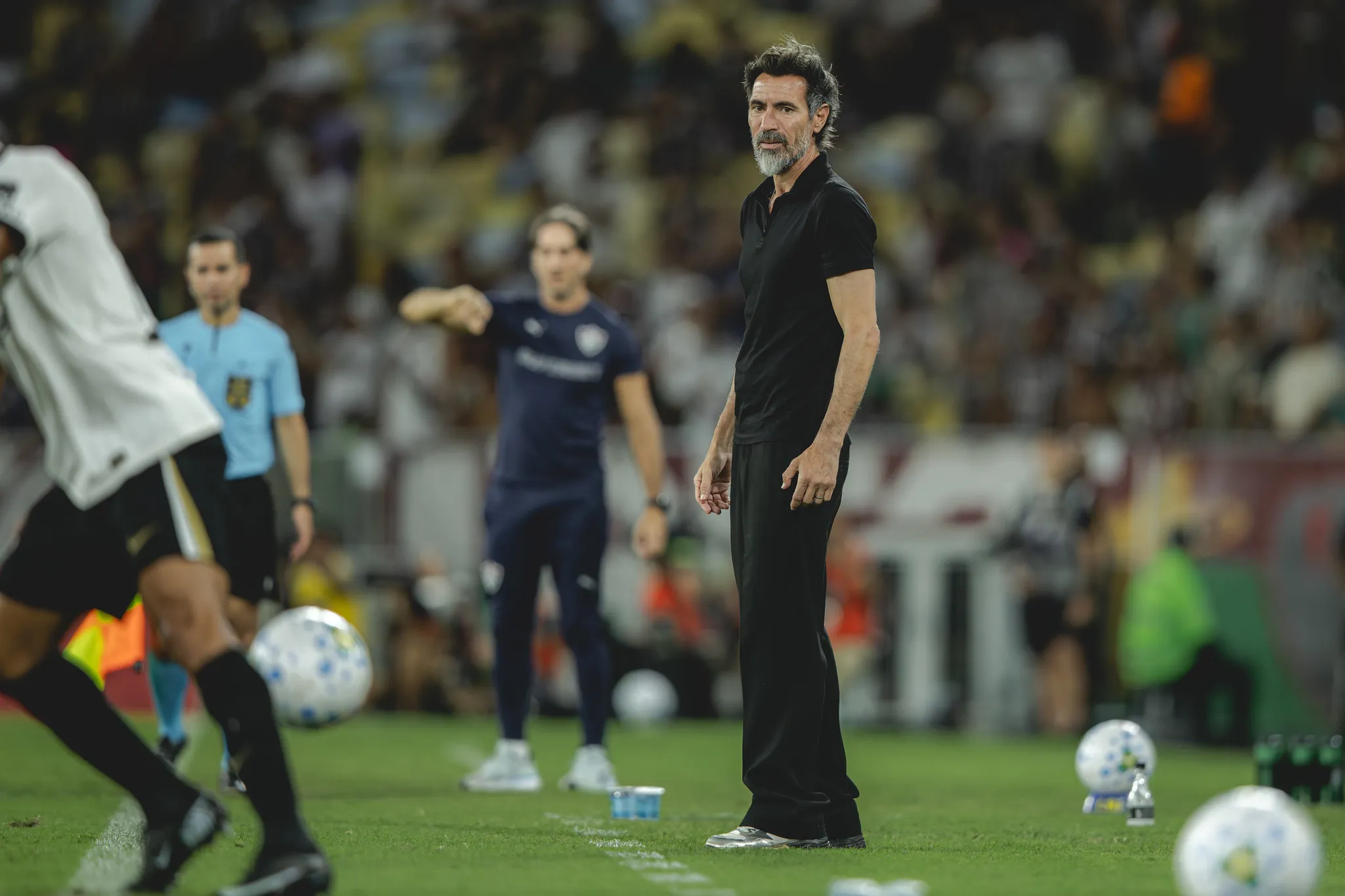 Eduardo Domínguez vinha dando chances para Cissé como titular. Foto: Pedro Souza / Atlético
