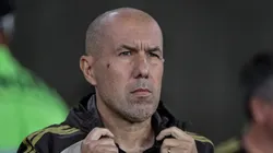 - Leonardo Jardim tecnico do Flamengo durante partida contra o Remo