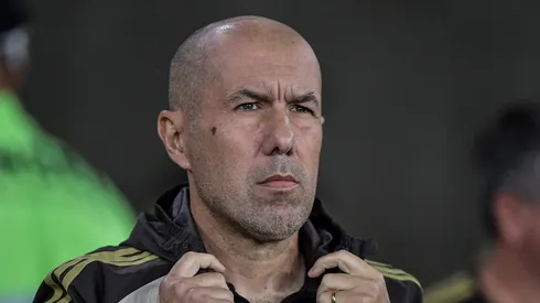 - Leonardo Jardim tecnico do Flamengo durante partida contra o Remo