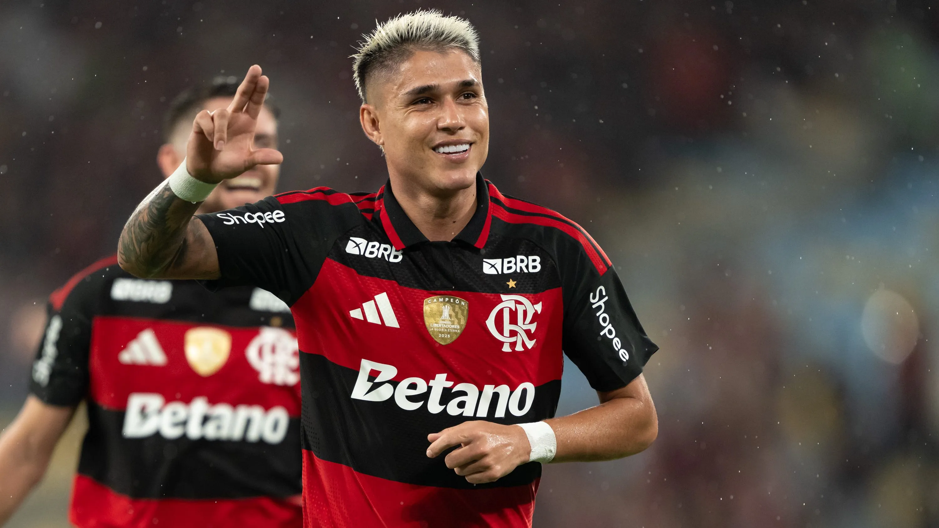 Luiz Araujo jogador do Flamengo 