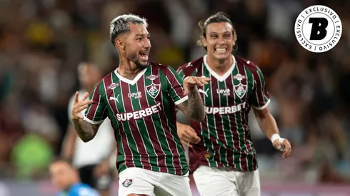 Acosta e Canobbio são os artilheiros do Fluminense no Brasileirão. Foto: Jorge Rodrigues/AGIF