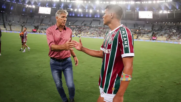 Renato Gaúcho e Thiago Silva trabalharam juntos no Fluminense em 2025
