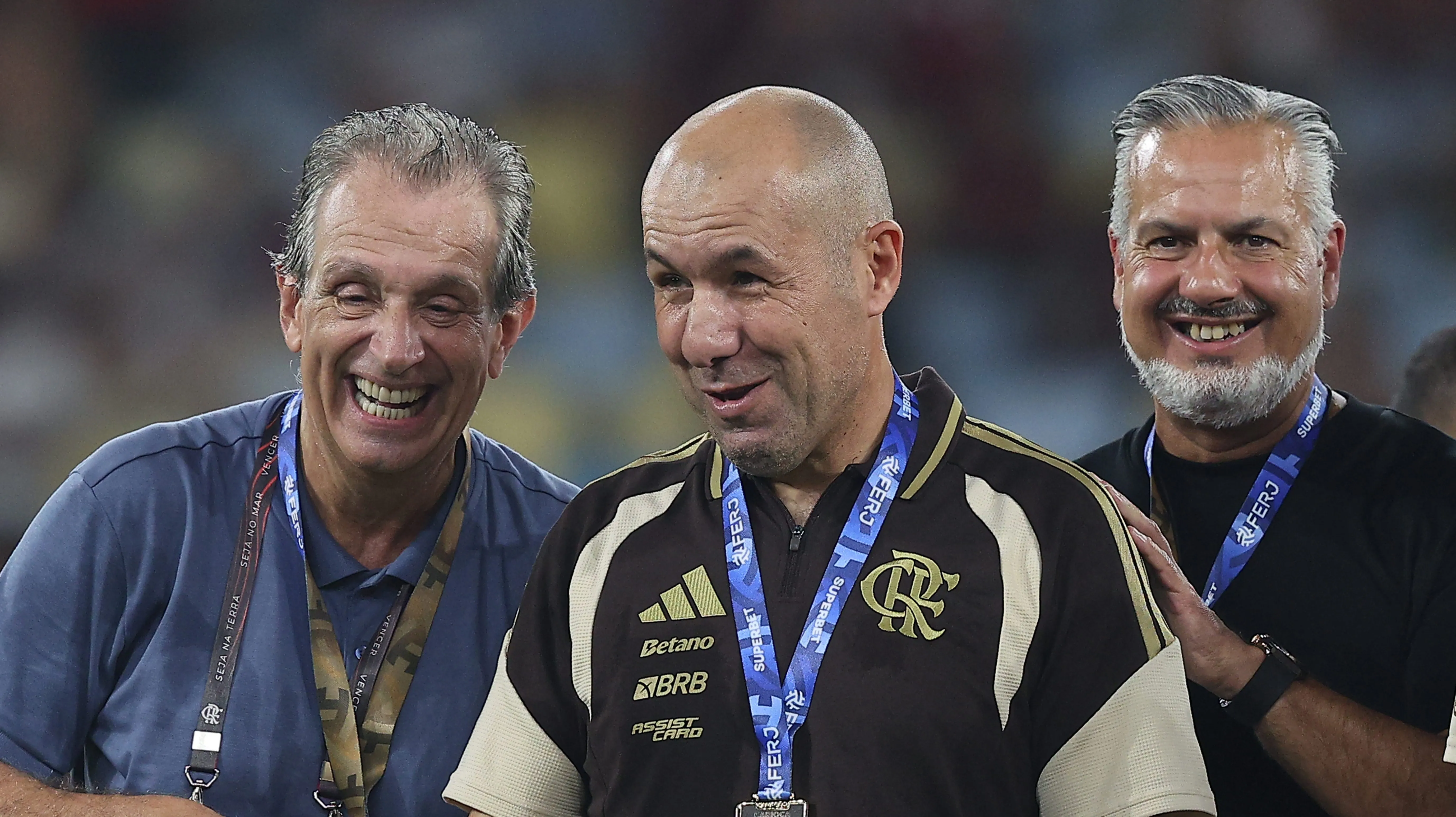 Diretoria do Flamengo. Foto: Wagner Meier/Getty Images