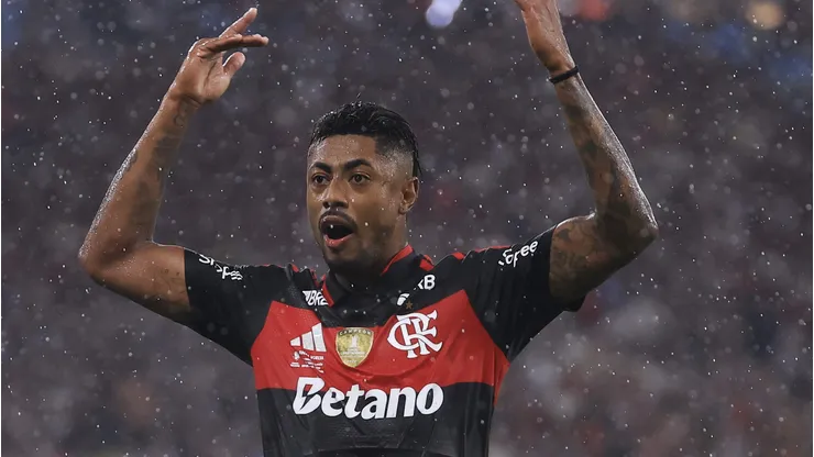 Bruno Henrique, ídolo do Fla. Foto: Buda Mendes/Getty Images