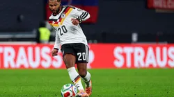 Serge Gnabry na partida Alemanha x Eslováquia. Contributor:Ralph Metzger