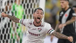 RJ - RIO DE JANEIRO - 18/03/2026 - BRASILEIRO A 2026, VASCO X FLUMINENSE - Lucho Acosta jogador do Fluminense durante partida contra o Vasco no estadio Maracana pelo campeonato Brasileiro A 2026. Foto: Thiago Ribeiro/AGIF