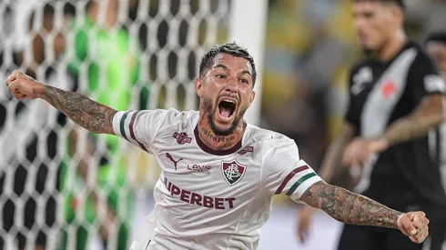 RJ - RIO DE JANEIRO - 18/03/2026 - BRASILEIRO A 2026, VASCO X FLUMINENSE - Lucho Acosta jogador do Fluminense durante partida contra o Vasco no estadio Maracana pelo campeonato Brasileiro A 2026. Foto: Thiago Ribeiro/AGIF
